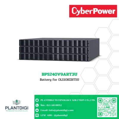 แบตเตอรี่ CyberPower BPS240V9ART3U Battery for OLS10KERT5U