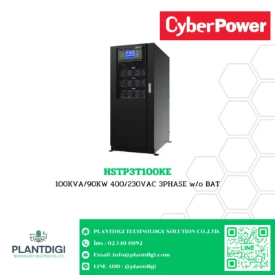 เครื่องสำรองไฟ CyberPower รุ่น HSTP3T100KE (3-Phase UPS)
