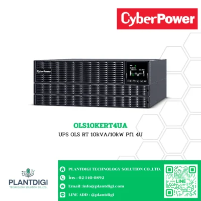 เครื่องสำรองไฟ CyberPower OLS10KERT4UA UPS OLS RT 10kVA/10kW Pf1 4U