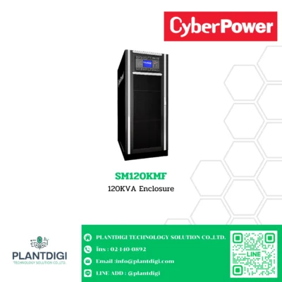 เครื่องสำรองไฟ CyberPower รุ่น SM120KMF Modular UPS (3-Phase)