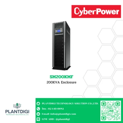 เครื่องสำรองไฟ CyberPower รุ่น SM200KMF Modular UPS (3-Phase)