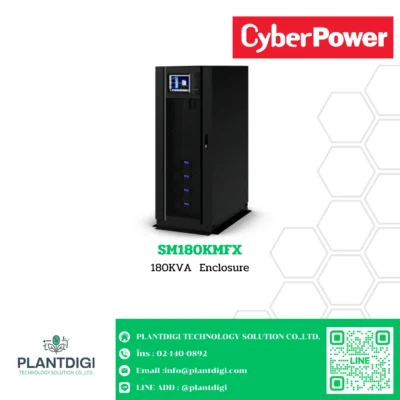 เครื่องสำรองไฟ CyberPower รุ่น SM180KMFX Modular UPS (3-Phase)