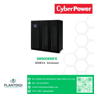 เครื่องสำรองไฟ CyberPower รุ่น SM600KMFX Modular UPS (3-Phase)