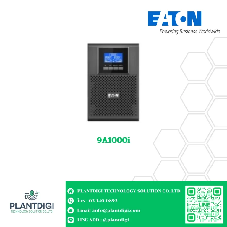 เครื่องสำรองไฟ Eaton 9A รุ่น 9A1000I (9103-53974) True Online UPS