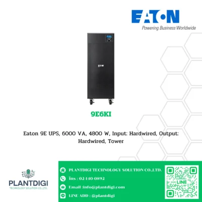 เครื่องสำรองไฟ Eaton 9E6KI (9104-12868) รุ่น 9E