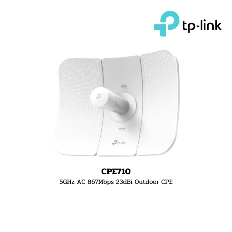 TP-Link CPE710 5GHz AC 867Mbps 23dBi Outdoor CPE Wireless Broadband