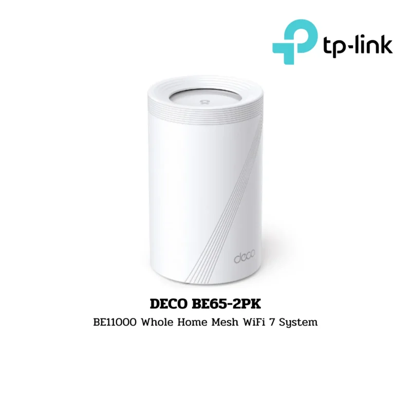 TP-Link Whole Home Mesh Wi-Fi รุ่น DECO BE65-2PK