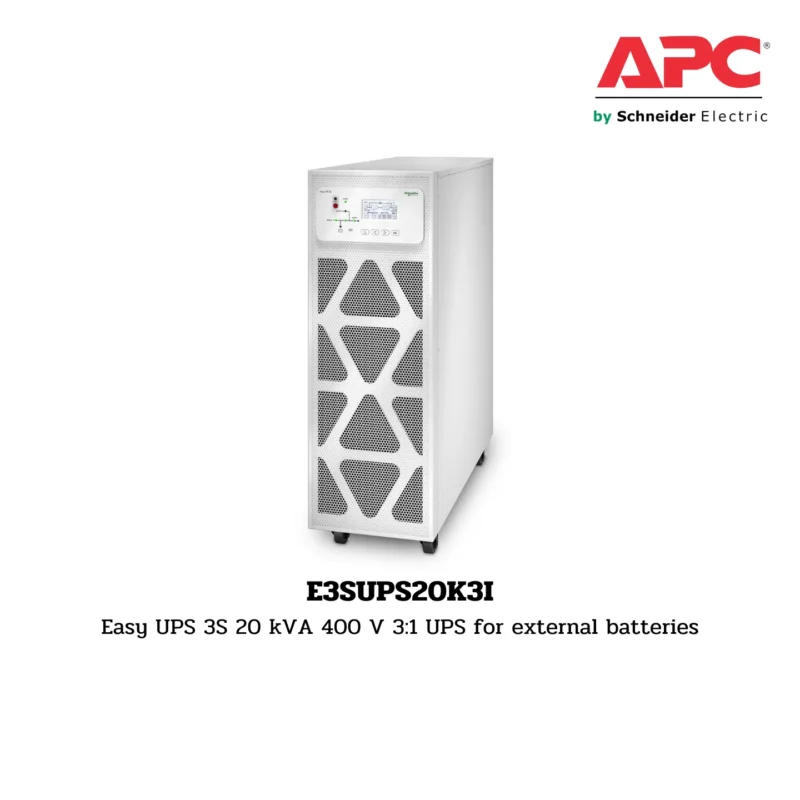 เครื่องสำรองไฟ APC Easy UPS 3S รุ่น E3SUPS20K3I