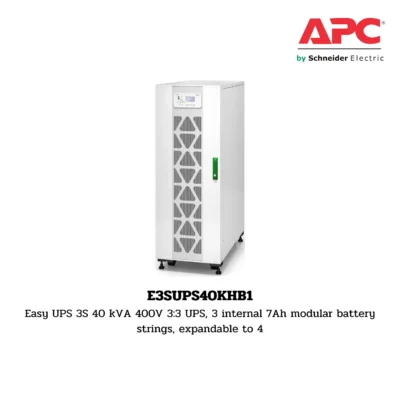 เครื่องสำรองไฟ APC Easy UPS 3S รุ่น E3SUPS40KHB1