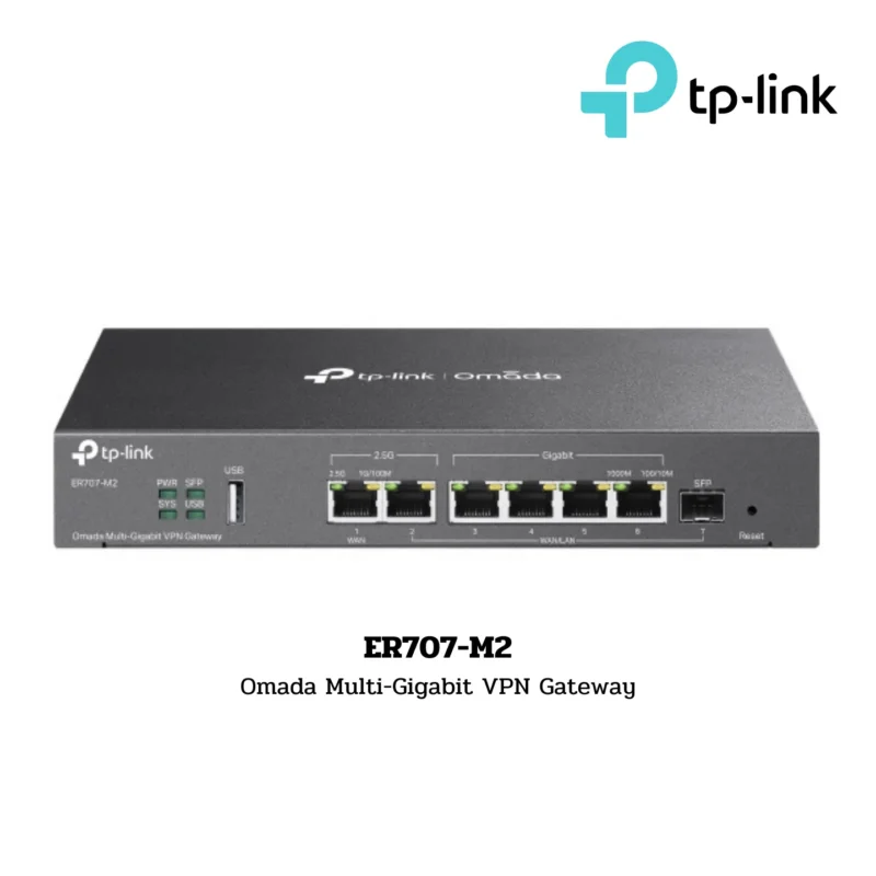 TP-Link Business Router รุ่น ER707-M2 Omada Multi-Gigabit VPN Gateway