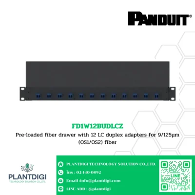 Panduit Fiber Optic Enclosure Accessories รุ่น FD1W12BUDLCZ