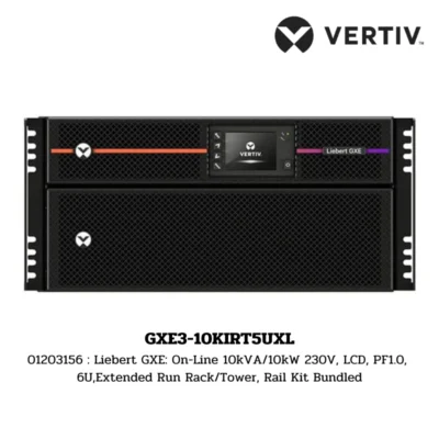 เครื่องสำรองไฟ Vertiv GXE3 Series GXE3-10KIRT5UXL (01203156) 5 เครื่องสำรองไฟ Vertiv GXE3 Series GXE3-10KIRT5UXL (01203156)
