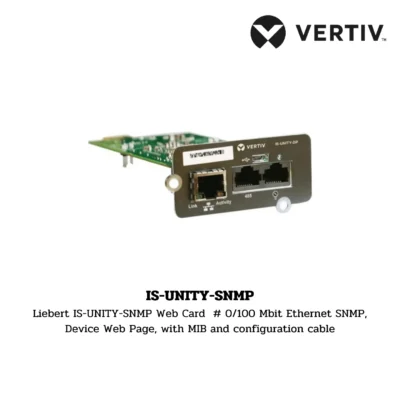 Vertiv IS-UNITY-SNMP Liebert Web Card