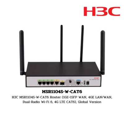 H3C MSR1000 Series Router รุ่น MSR1104S-W-CAT6