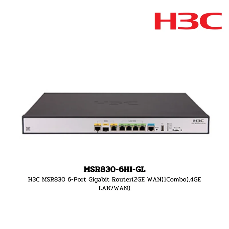 H3C MSR830 Series Router รุ่น MSR830-6HI-GL