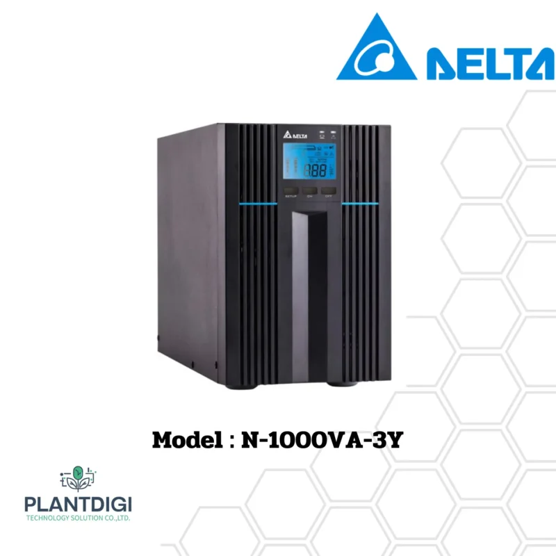 เครื่องสำรองไฟ Delta N-1000VA-3Y N Tower Series 1kVA UPS