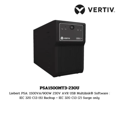 เครื่องสำรองไฟ Vertiv PSA SOHO รุ่น PSA1500MT3-230U