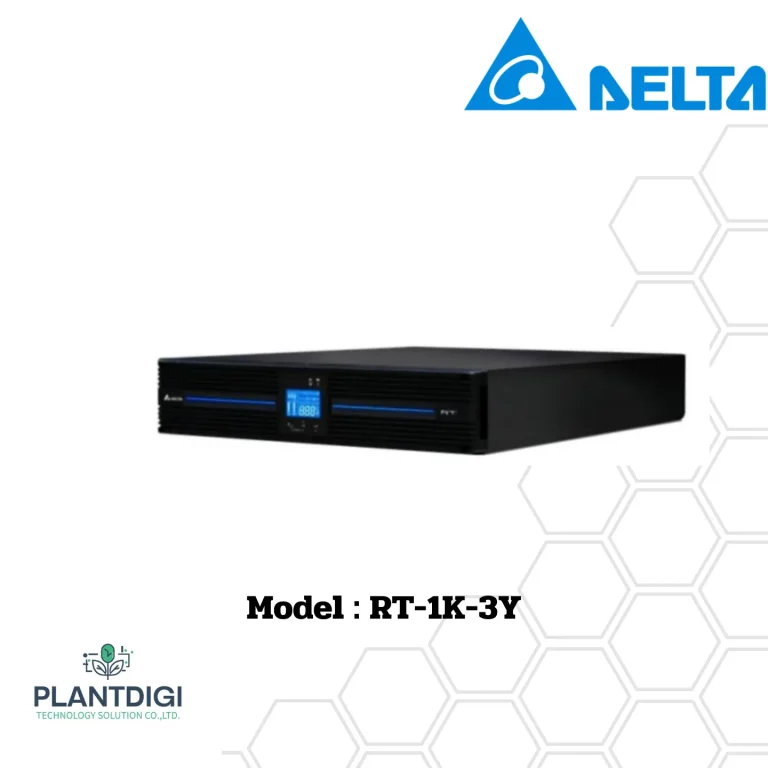 เครื่องสำรองไฟ Delta RT-1K-3Y Vendor Code: UPS102R2RT2B0B6S 