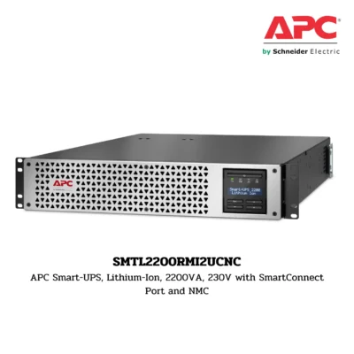 เครื่องสำรองไฟ APC SMTL2200RMI2UCNC รุ่น APC Smart-UPS Lithium Ion