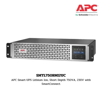 เครื่องสำรองไฟ APC SMTL750RMI2UC รุ่น APC Smart-UPS Lithium Ion