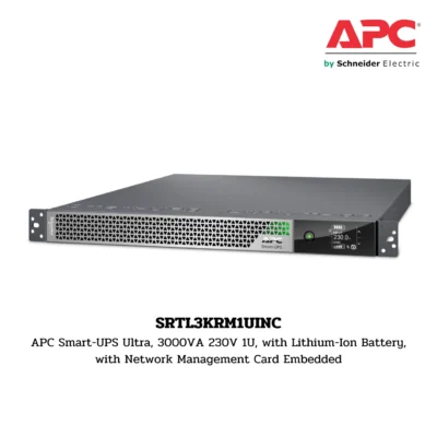 เครื่องสำรองไฟ APC SRTL3KRM1UINC รุ่น APC Smart-UPS Lithium Ion