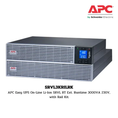 เครื่องสำรองไฟ APC SRVL3KRILRK รุ่น APC Smart-UPS Lithium Ion