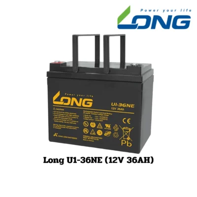 แบตเตอรี่ Long U1-36NE (12V 36AH)
