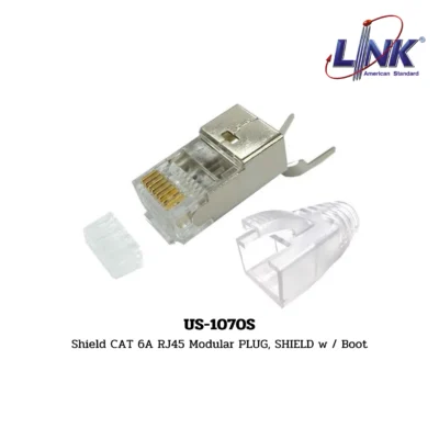 LINK CAT 6A SHIELD CONNECTORS รุ่น US-1070S