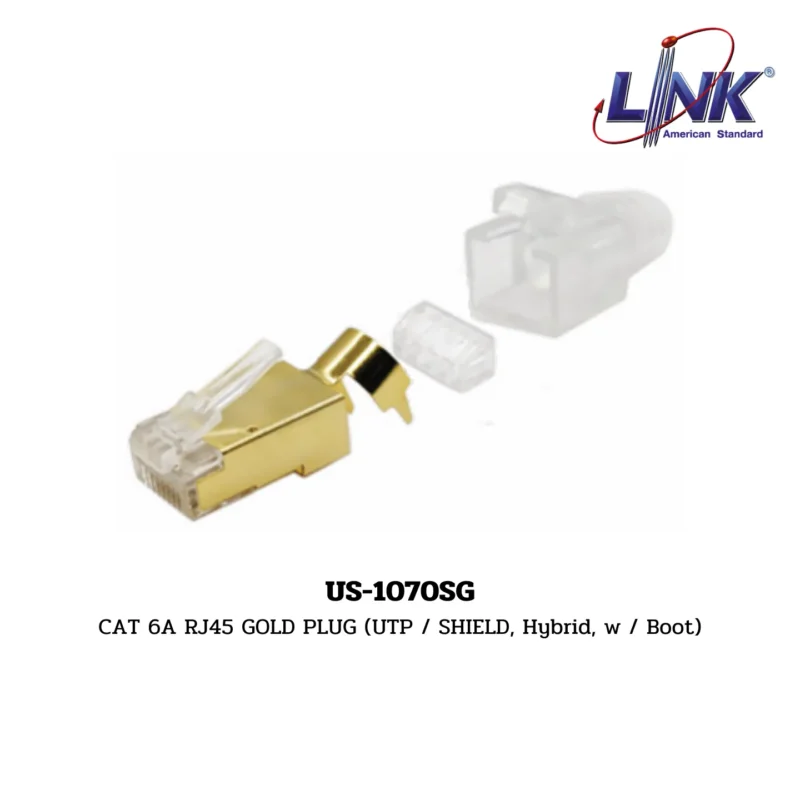 LINK CAT 6A UNSHIELD CONNECTORS รุ่น US-1070SG