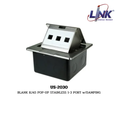 LINK RJ45 POP-UP STAINLESS รุ่น US-2030