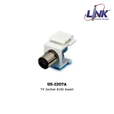 LINK TV Socket RJ45 Insert รุ่น US-2207A