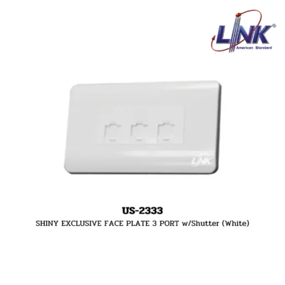 LINK FACE PLATE รุ่น US-2333