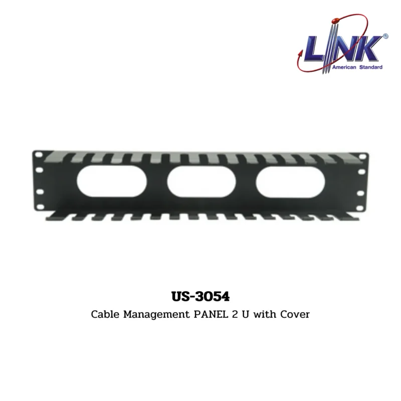 LINK 19” CABLE MANAGEMENT PANEL รุ่น US-3054