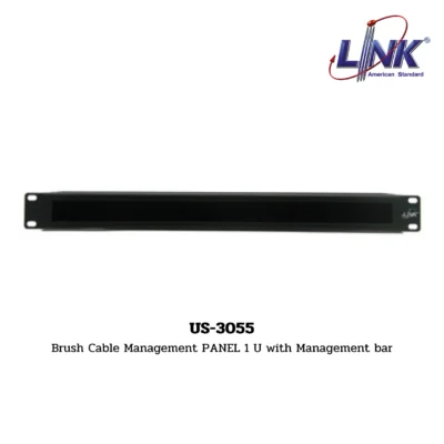 LINK 19” CABLE MANAGEMENT PANEL รุ่น US-3055