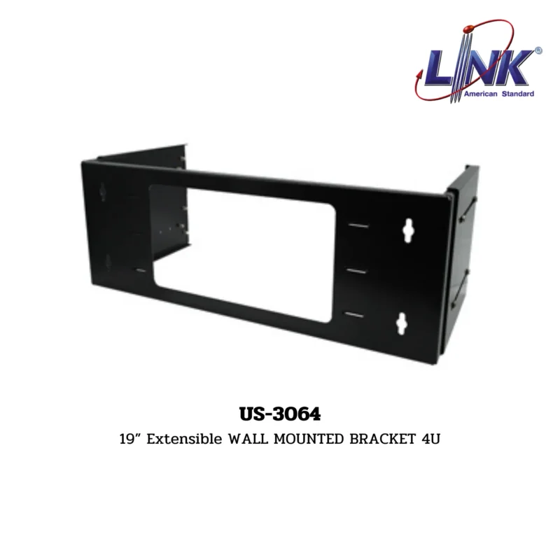 LINK 19”Extensible WALL MOUNTED BRACKET รุ่น US-3064