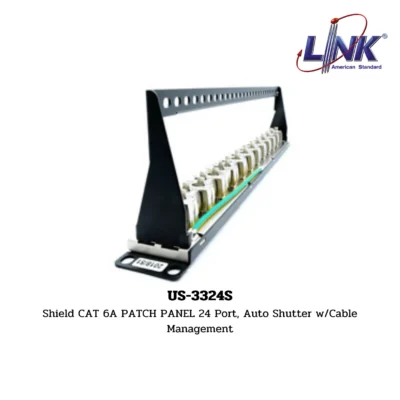 LINK CAT 6A SHIELD CONNECTORS รุ่น US-3324S
