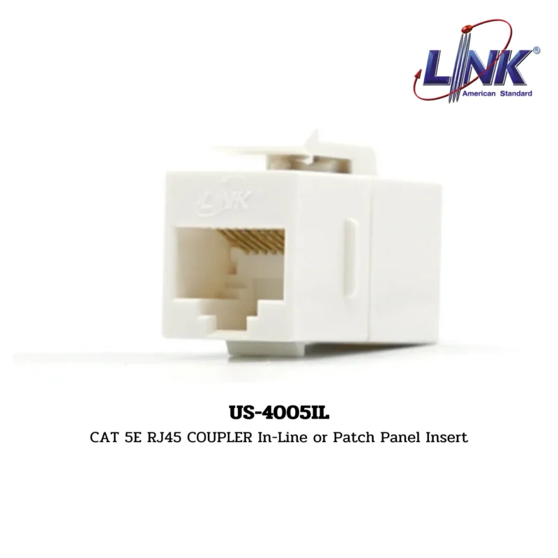 LINK CAT 5E 350 MHz In-Line COUPLER รุ่น US-4005IL