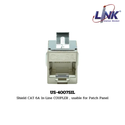 LINK CAT 6A SHIELD CONNECTORS รุ่น US-4007SIL