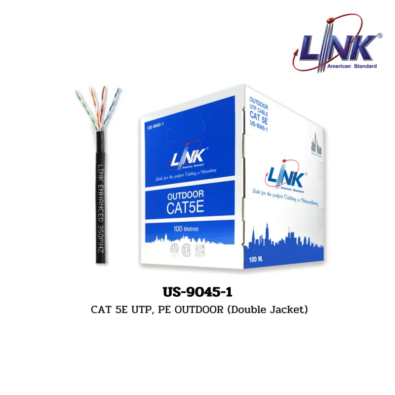LINK LAN (UTP) CAT 5E 350 MHz รุ่น US-9045-1
