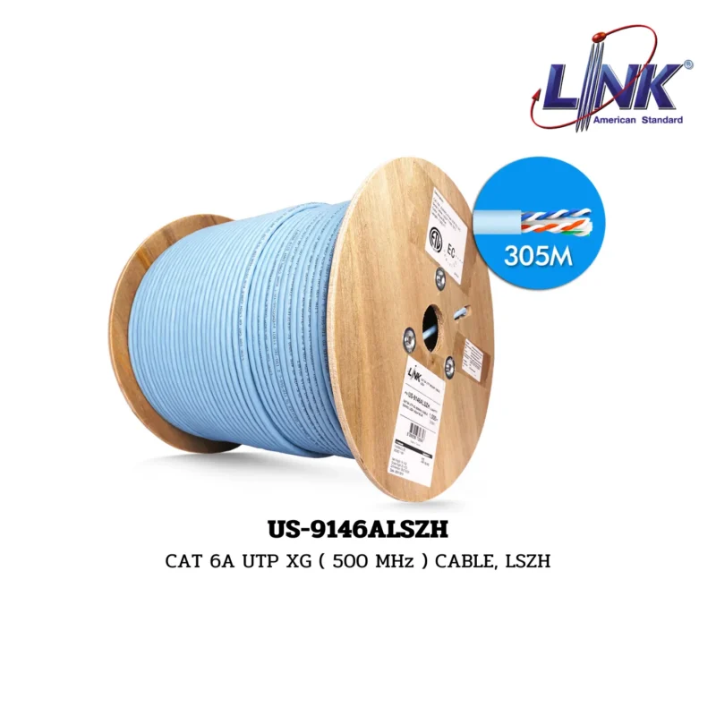 LINK 6A CABLE UTP CAT รุ่น US-9146ALSZH