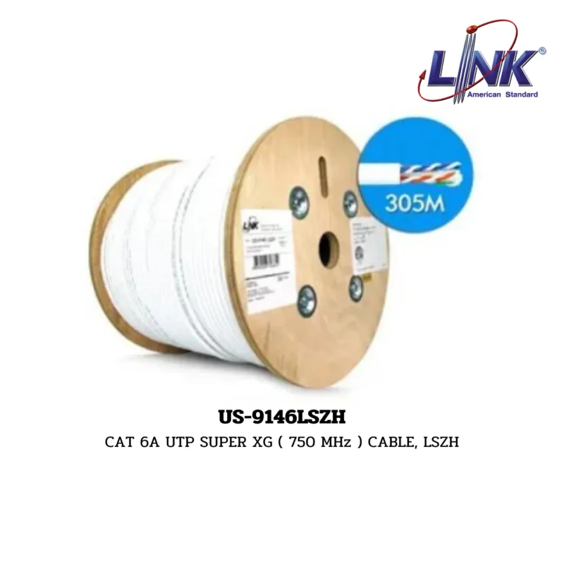 LINK 6A CABLE UTP CAT รุ่น US-9146LSZH