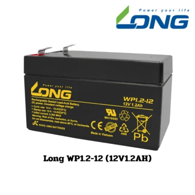 แบตเตอรี่ Long WP1.2-12 (12V1.2AH)