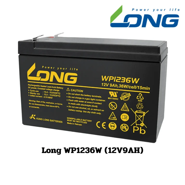แบตเตอรี่ Long WP1236W (12V9AH)