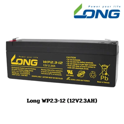 แบตเตอรี่ Long WP2.3-12 (12V2.3AH)