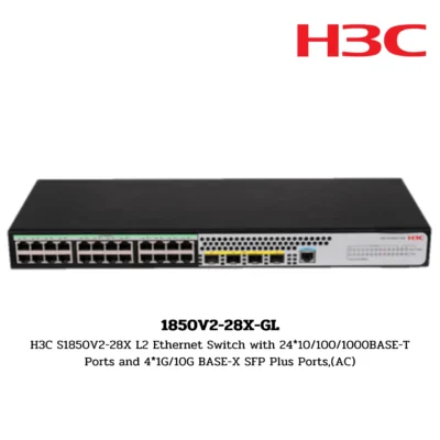Switch H3C รุ่น 1850V2-28X-GL