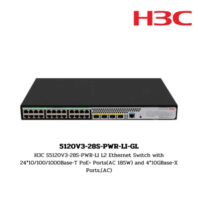 Switch H3C รุ่น 5120V3-28S-PWR-LI-GL