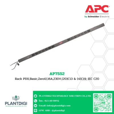 APC Basic Rack PDU รุ่น AP7552 3 APC Basic Rack PDU รุ่น AP7552 - Image 2
