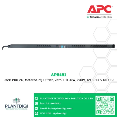 APC Metered-by-Outlet Rack PDU รุ่น AP8481 3 APC Metered-by-Outlet Rack PDU รุ่น AP8481 - Image 2