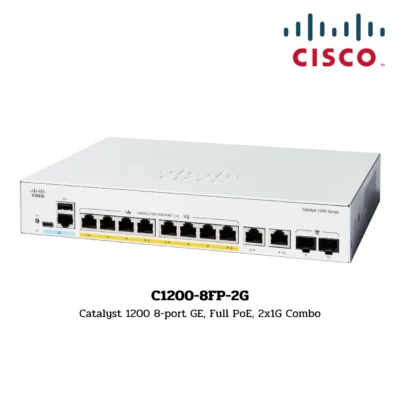 Switch Cisco Catalyst รุ่น C1200-8FP-2G