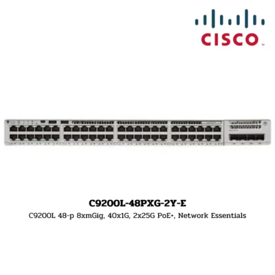 Cisco Catalyst รุ่น C9200L-48PXG-2Y-E
